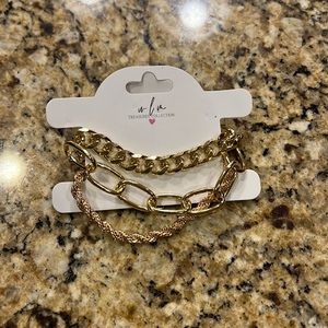 Gold Chain Bracelets